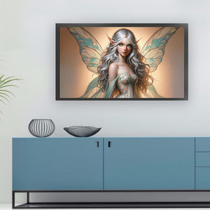Huancan - Butterfly Fairy - 90*50CM 11CT 3 Stamped Cross Stitch