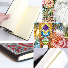 Load image into Gallery viewer, Flower Cross 5D Diamond Painting Notebook Diamond Art Diary Book (Cross A)
