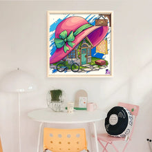 Load image into Gallery viewer, Huancan - Hat Hut - 40*40CM 11CT 3 Stamped Cross Stitch
