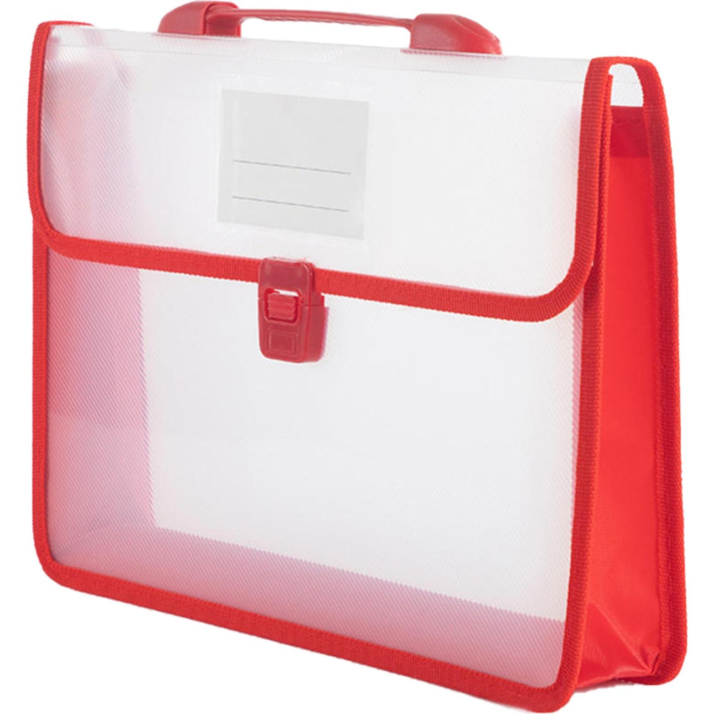 Cross Stitch Art Portfolio Bag Waterproof Storage Folder for Poster (Red)