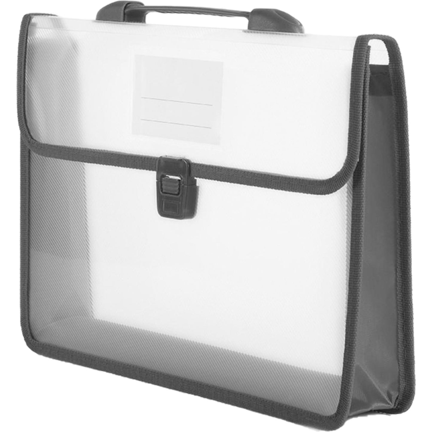 Cross Stitch Art Portfolio Bag Waterproof Storage Folder for Poster (Black)