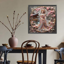 Load image into Gallery viewer, Japanese Beauty 40*40CM(Canvas) Full Round Drill Diamond Painting
