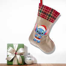 Load image into Gallery viewer, Linen Diamond Painting Christmas Socks 5D Rhinestone Xmas Socks for Kid Gift
