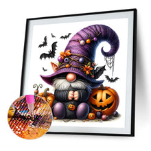 Load image into Gallery viewer, Halloween Gnome 30*30CM(Canvas) Full Round Drill Diamond Painting
