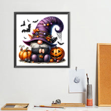 Load image into Gallery viewer, Halloween Gnome 30*30CM(Canvas) Full Round Drill Diamond Painting
