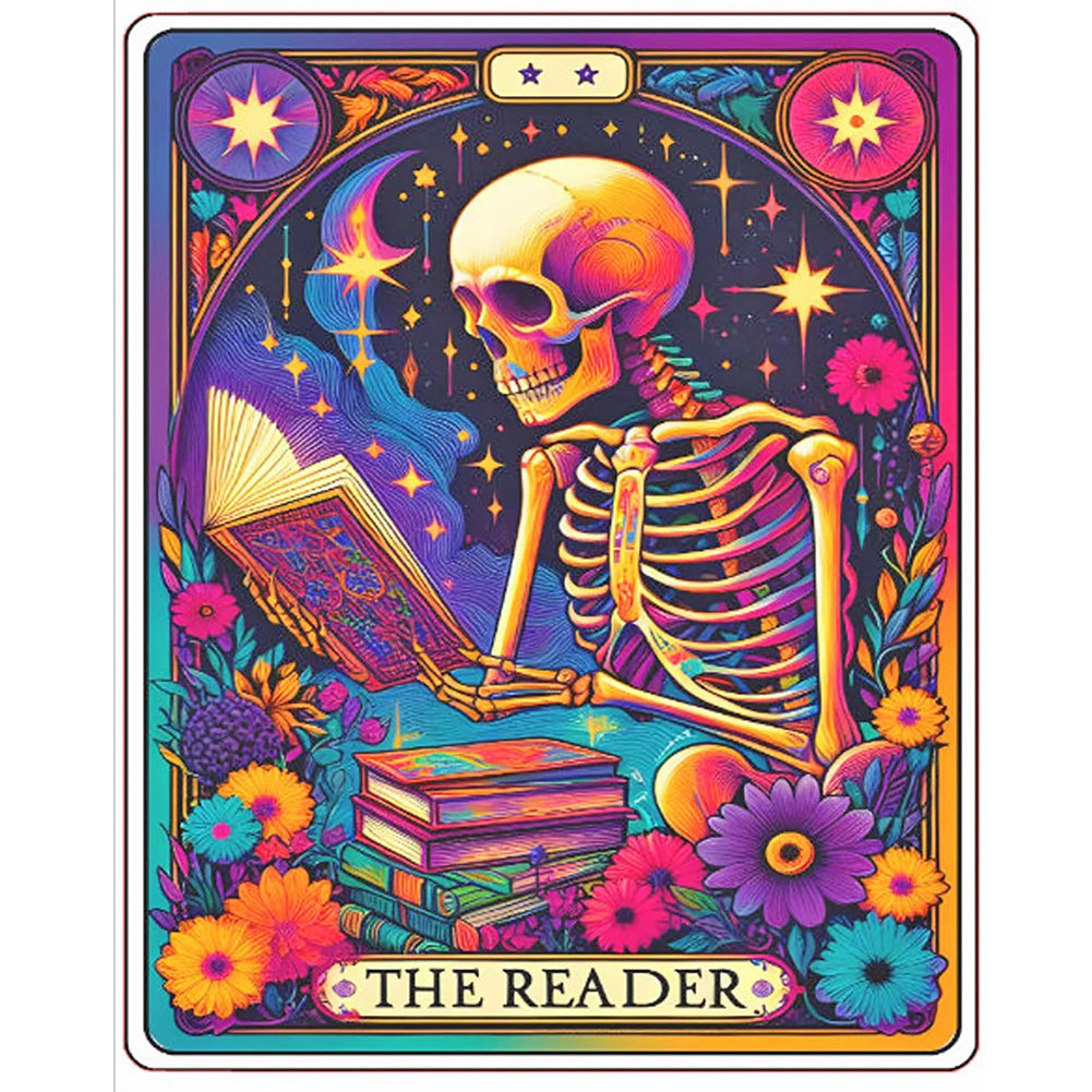 Horror Tarot Cards 40*50CM(Canvas) Full Round Drill Diamond Painting