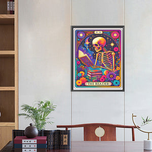 Horror Tarot Cards 40*50CM(Canvas) Full Round Drill Diamond Painting