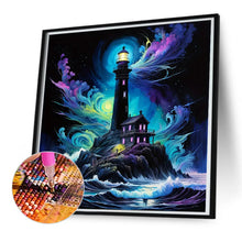 Load image into Gallery viewer, Lightning At Night 50*50CM(Canvas) Full Round Drill Diamond Painting
