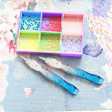 Load image into Gallery viewer, Diamond Painting Art Sticky Drill Dot Pen Stylus Diamond Art Pen (Blue White)
