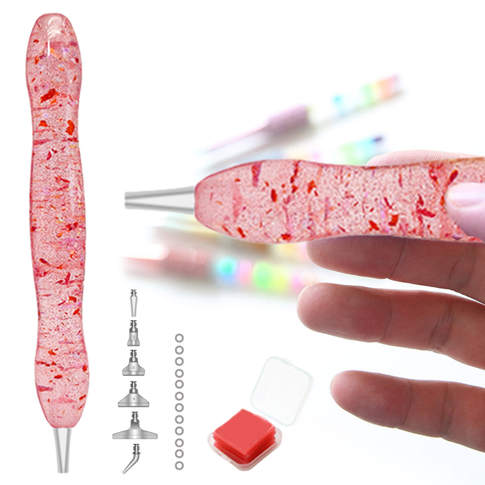 Diamond Painting Art Sticky Drill Dot Pen Stylus Diamond Art Pen (Gold)