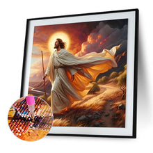 Load image into Gallery viewer, Jesus 30*30CM(Canvas) Full Round Drill Diamond Painting
