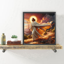 Load image into Gallery viewer, Jesus 30*30CM(Canvas) Full Round Drill Diamond Painting
