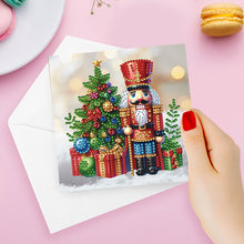 Load image into Gallery viewer, 6PCS DIY Nutcracker Diamond Art Greeting Cards Congratulations Cards &amp; Gifts
