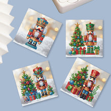 Load image into Gallery viewer, 6PCS DIY Nutcracker Diamond Art Greeting Cards Congratulations Cards &amp; Gifts

