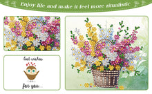 Load image into Gallery viewer, 6PCS DIY Flower Bucket Diamond Art Greeting Cards Congratulations Cards &amp; Gifts
