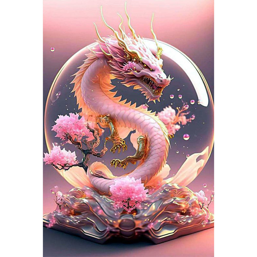 Dragon 40*60CM(Canvas) Full Round Drill Diamond Painting