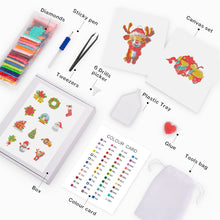 Load image into Gallery viewer, 12PCS Christmas 15*18CM(Canvas) Full Square Drill Diamond Painting
