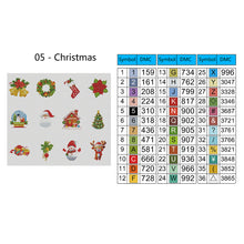 Load image into Gallery viewer, 12PCS Christmas 15*18CM(Canvas) Full Square Drill Diamond Painting
