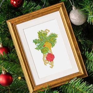 12PCS Christmas 15*18CM(Canvas) Full Square Drill Diamond Painting