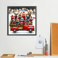 Load image into Gallery viewer, Christmas Animal Party 40*40CM(Canvas) Full Round Drill Diamond Painting
