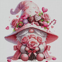 Load image into Gallery viewer, Spring Brand - Rose Dwarf - 60*60CM 11CT 4 Stamped Cross Stitch Egyptian cotton
