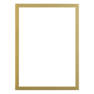 Magnetic Diamond Painting Frame Self Adhesive Desktop Photo Frame (25x35cm Gold)