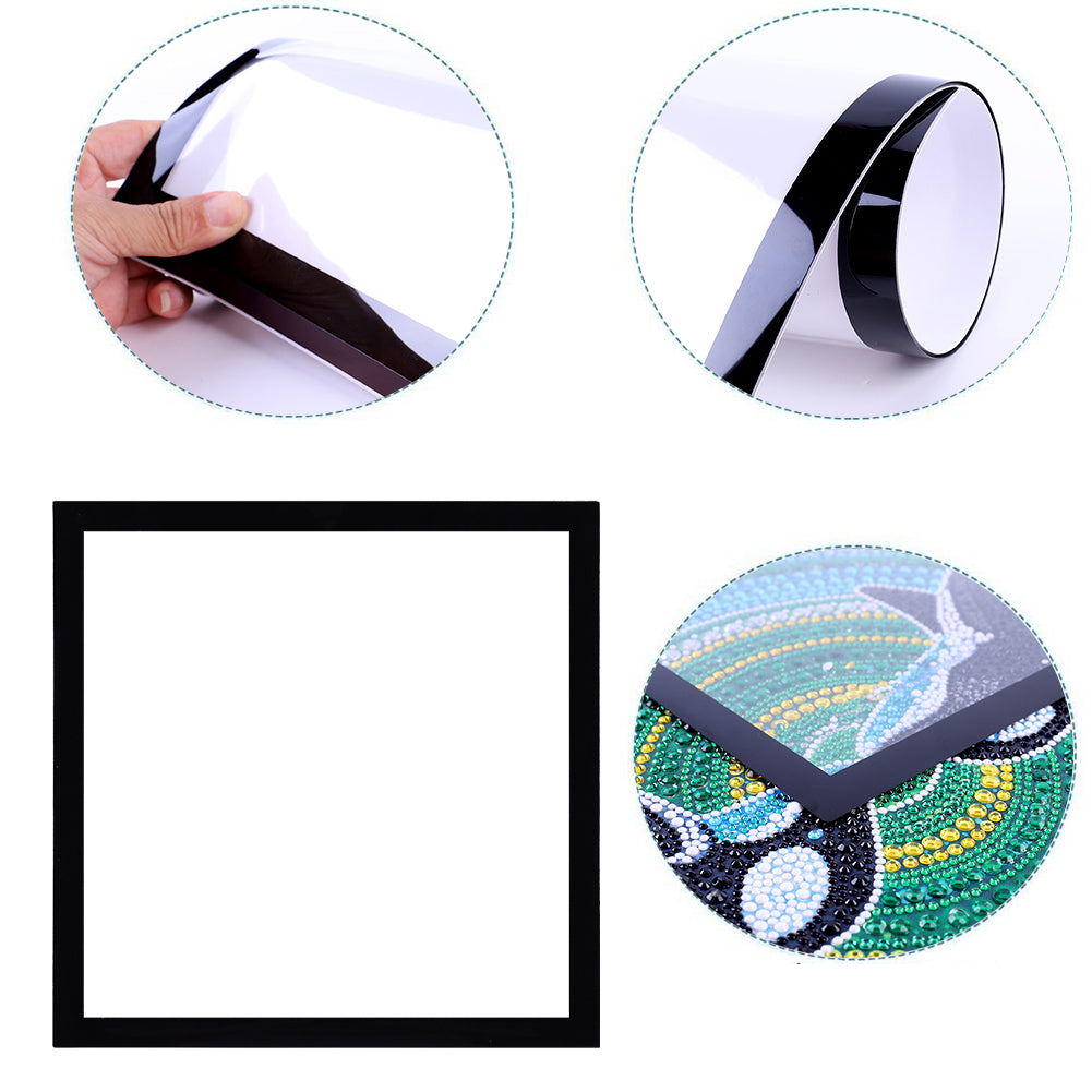Magnetic Tabletop Photo Frame Self Adhesive Simple for Art Crafts (4)