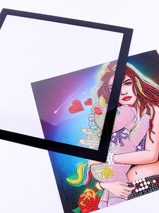 Magnetic Tabletop Photo Frame Self Adhesive Simple for Art Crafts (4)