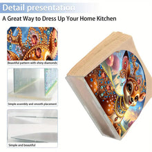 Load image into Gallery viewer, Christmas Acrylic DIY 5D Diamond Art Painting Napkin Holder Table Decor (Deer)
