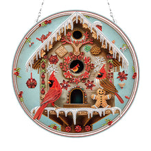 Load image into Gallery viewer, Acrylic Christmas Diamond Art Hanging Pendant Home Decor for Adults(Cardinal)
