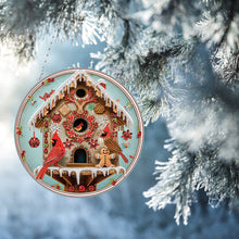 Load image into Gallery viewer, Acrylic Christmas Diamond Art Hanging Pendant Home Decor for Adults(Cardinal)
