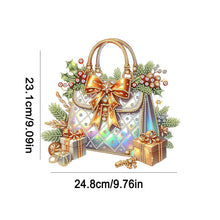 Load image into Gallery viewer, Acrylic Christmas Diamond Art Hanging Pendant Home Decor for Adults (Handbag D)
