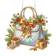 Load image into Gallery viewer, Acrylic Christmas Diamond Art Hanging Pendant Home Decor for Adults (Handbag D)
