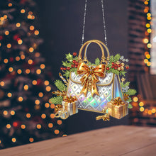 Load image into Gallery viewer, Acrylic Christmas Diamond Art Hanging Pendant Home Decor for Adults (Handbag D)

