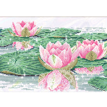 Load image into Gallery viewer, Lotus - 47*34CM 9CT Bead embroidery
