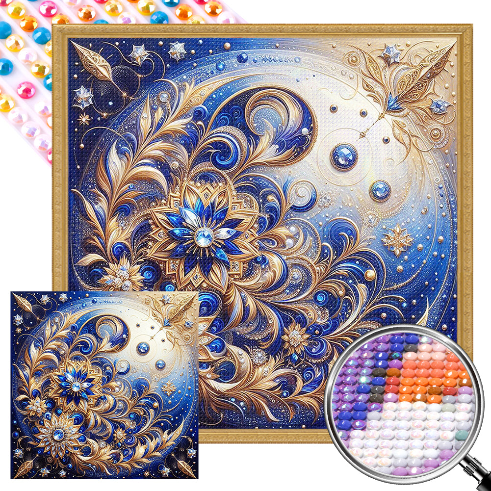 Diamond Daisy 40*40CM(Picture) Partial AB Full Round Drill Diamond Painting