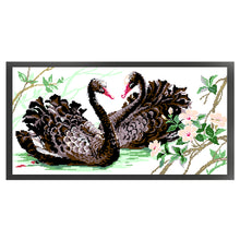 Load image into Gallery viewer, Swan - 66*36CM 9CT Bead embroidery
