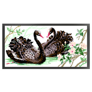 Swan - 66*36CM 9CT Bead embroidery