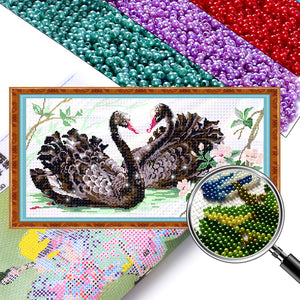 Swan - 66*36CM 9CT Bead embroidery