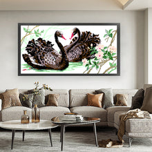 Load image into Gallery viewer, Swan - 66*36CM 9CT Bead embroidery

