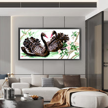 Load image into Gallery viewer, Swan - 66*36CM 9CT Bead embroidery
