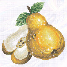 Load image into Gallery viewer, Pear - 25*25CM 9CT Bead embroidery
