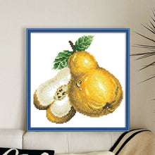 Load image into Gallery viewer, Pear - 25*25CM 9CT Bead embroidery
