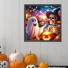 Load image into Gallery viewer, Halloween Ghost 40*40CM(Canvas) Full Round Drill Diamond Painting

