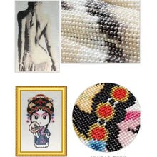 Load image into Gallery viewer, Dancing - 29*32CM 9CT Bead embroidery
