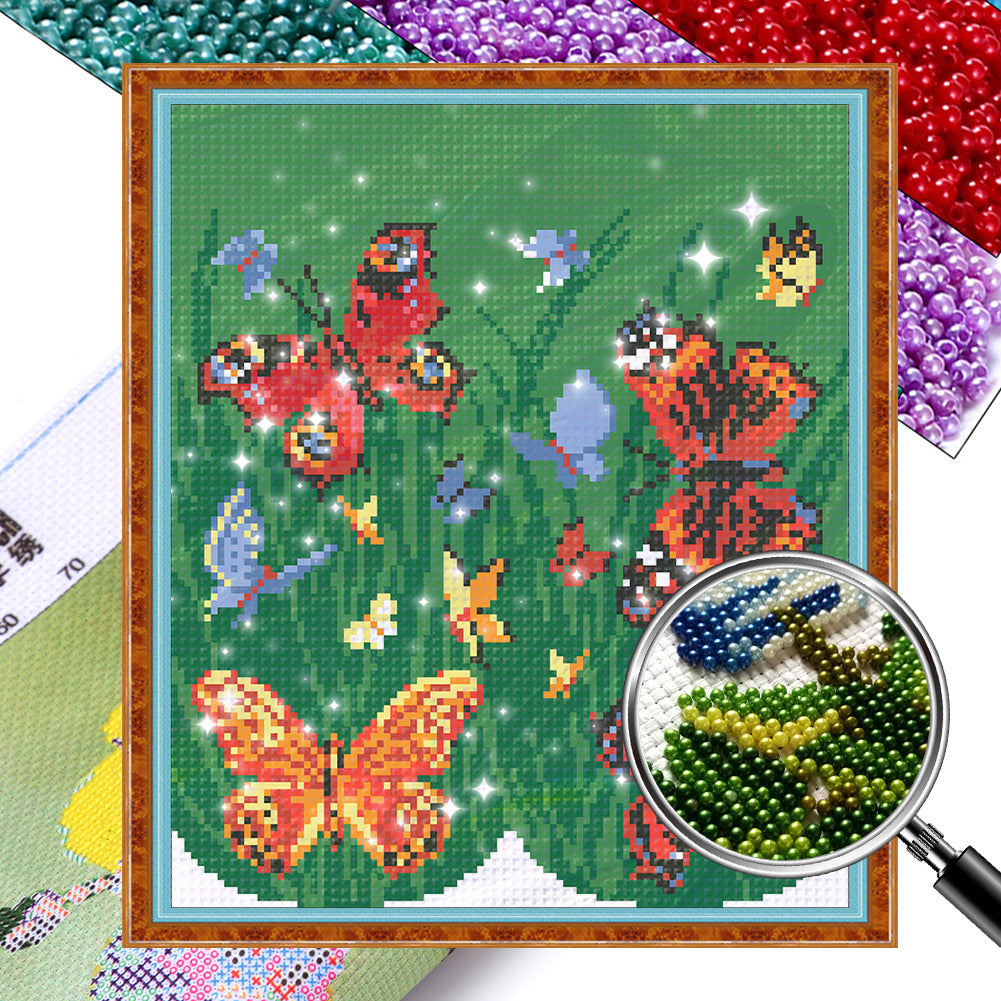 Dancing - 29*32CM 9CT Bead embroidery