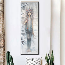 Load image into Gallery viewer, Yishu - Winter Elf - 30*90CM 11CT 3 Stamped Cross Stitch
