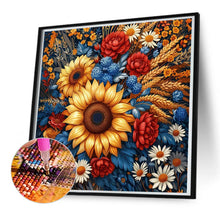 Load image into Gallery viewer, Sunflowers And Flowers 50*50CM(Canvas) Full Round Drill Diamond Painting
