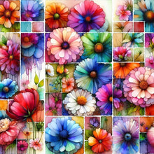 Load image into Gallery viewer, Daisy 40*40CM(Canvas) Full Round Drill Diamond Painting
