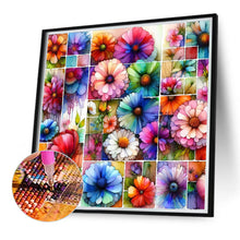 Load image into Gallery viewer, Daisy 40*40CM(Canvas) Full Round Drill Diamond Painting
